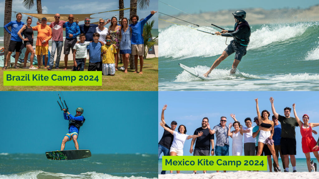 Join our kite camps and learn how to kite and improve your skills